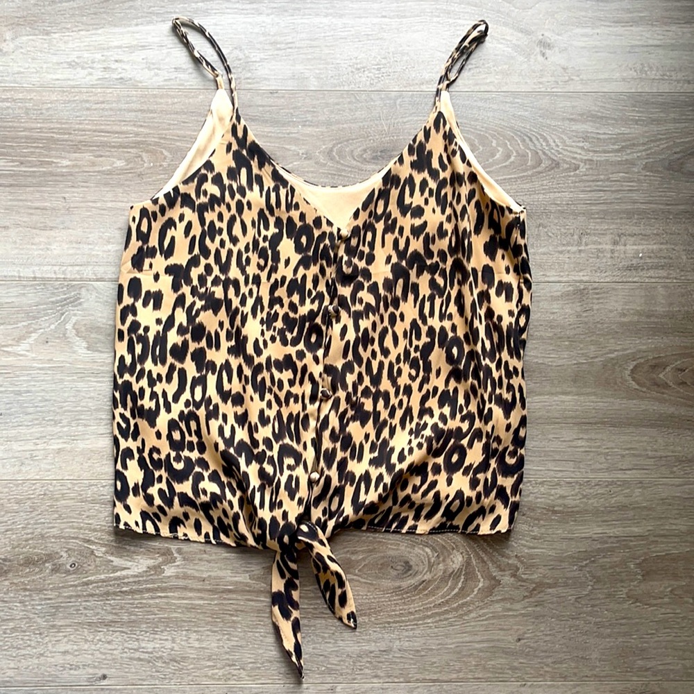 Sienna Sky leopard Top